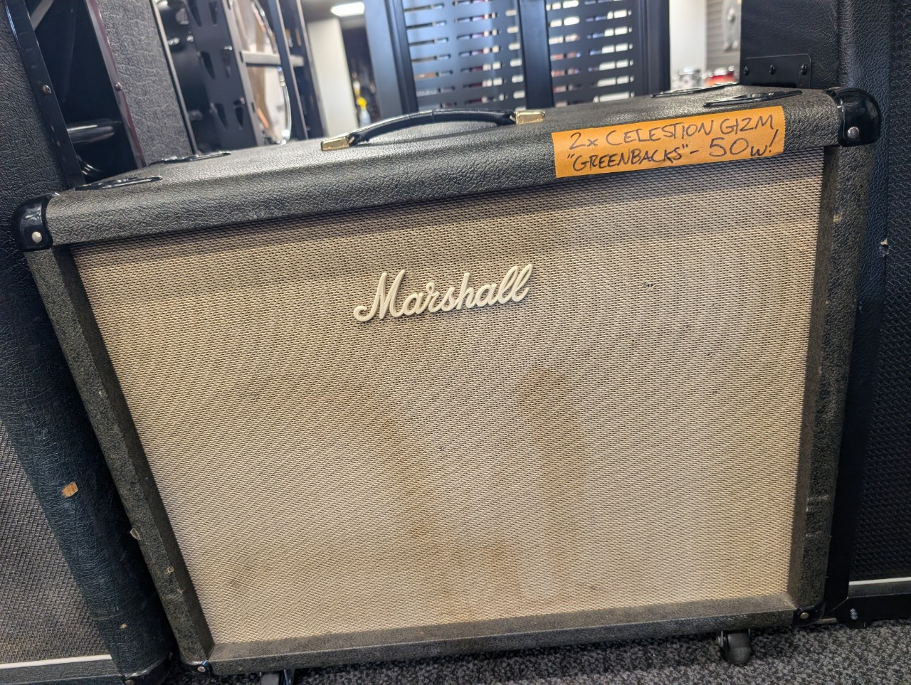 Marshall Stanmore 初代 ジャンク品 Used Marshall JTMC212 2 x 12 Guitar Speaker Cabinet 2 x 12