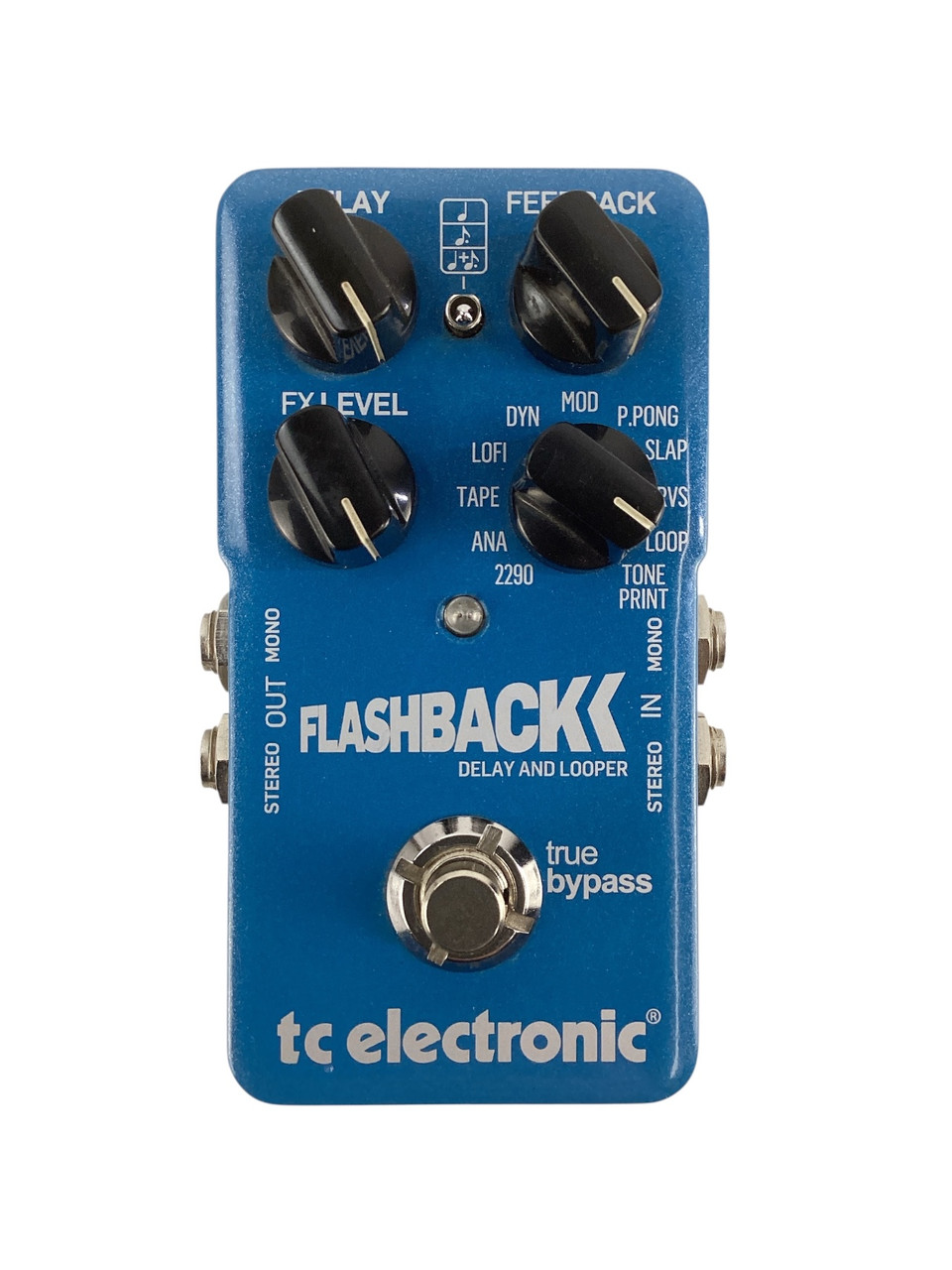 Used TC Electronic FLASHBACK DELAY AND LOOPER Delay Pedal