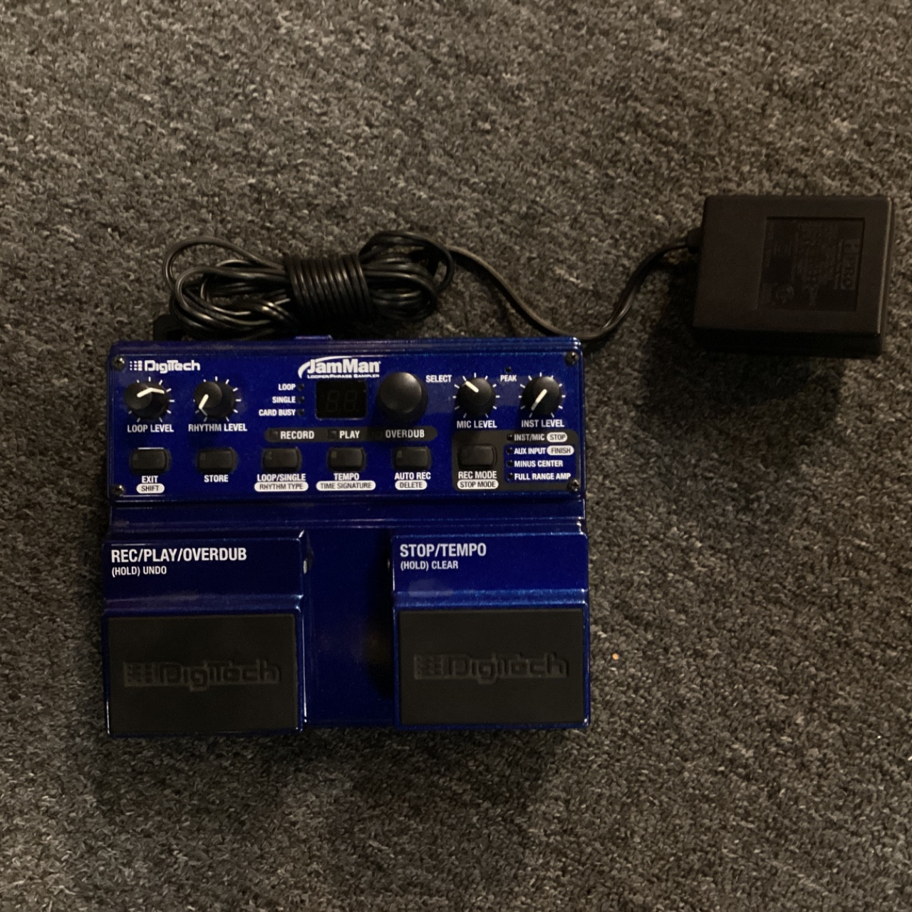 Used Digitech JAMMAN Looper Pedal