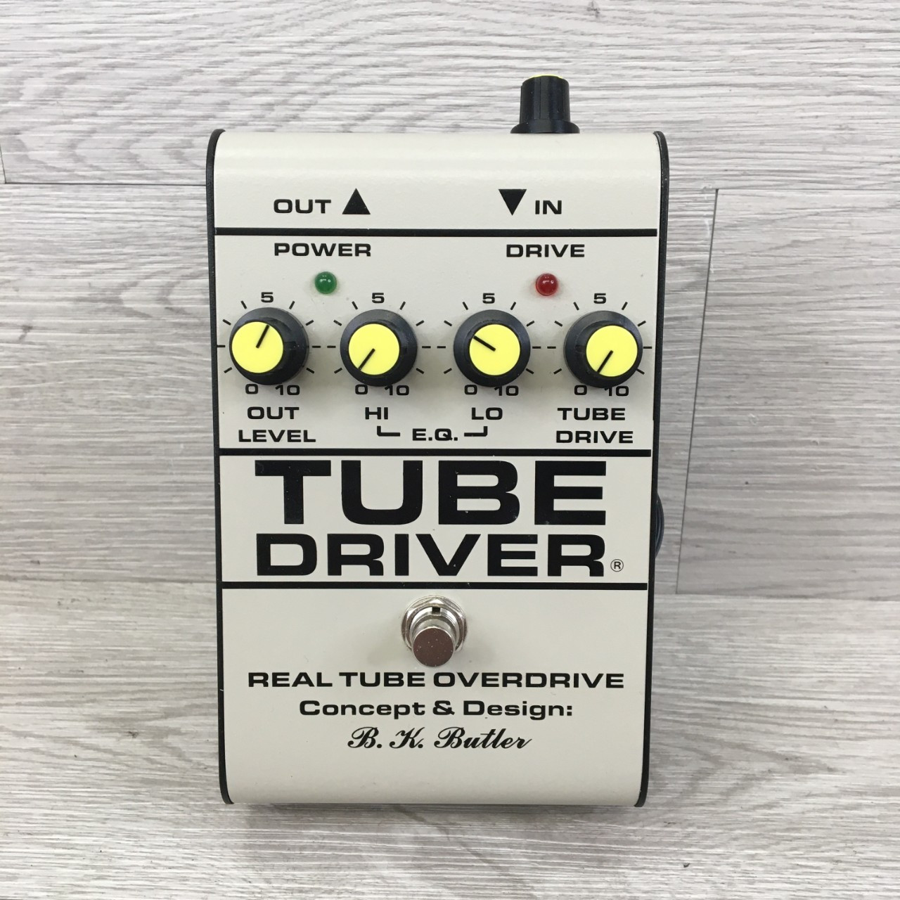 Used BK BUTLER TUBE DRIVER Overdrive Pedal