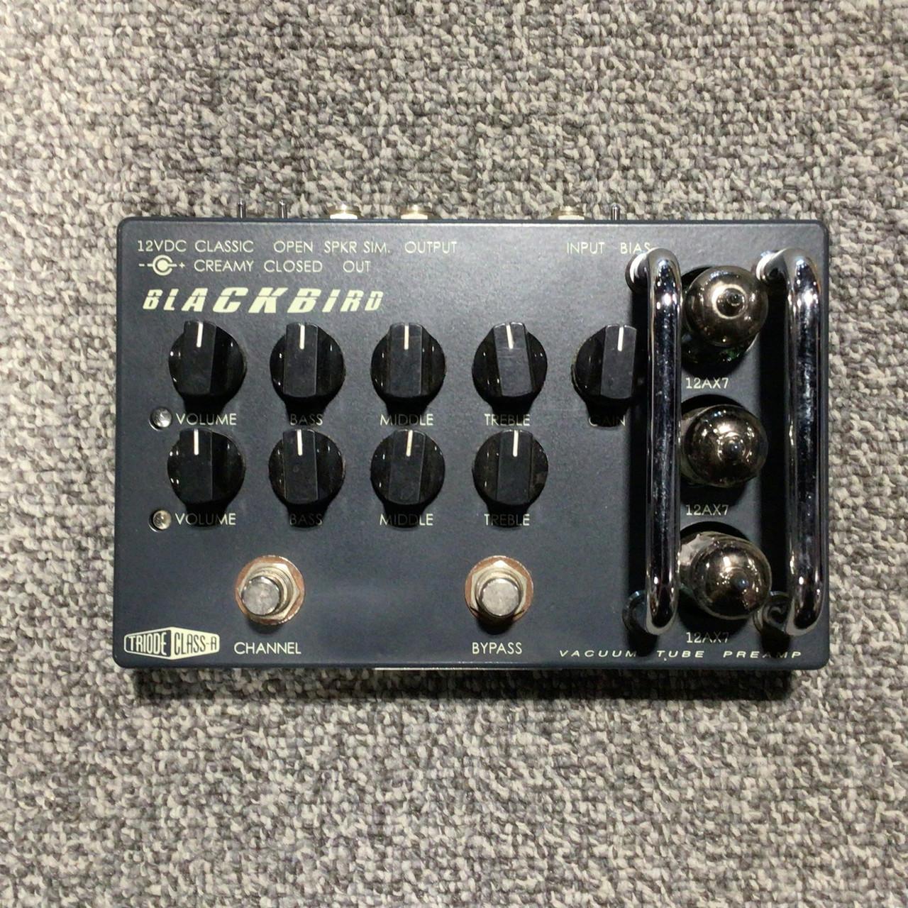 ギター Effectrode Blackbird SR-71 Blackbird Vacuum Tube Preamp for guitar - Effectrode