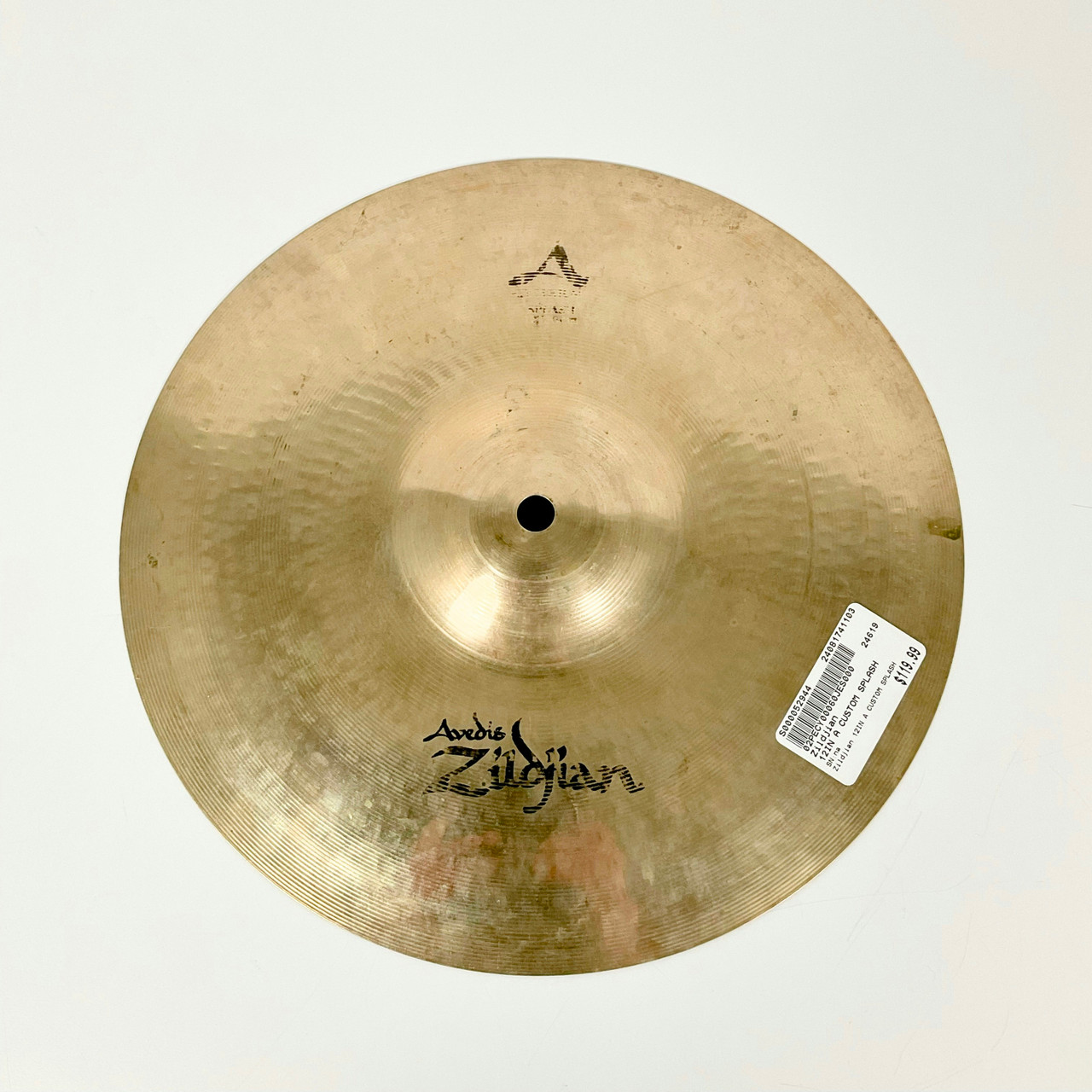 Used Zildjian 12IN A Custom Splash Cymbal