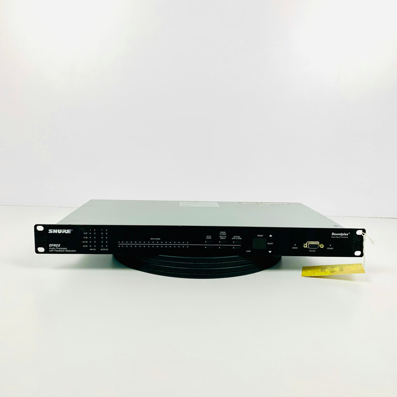 Used Shure DFR22 Audio Processor with Feedback Reduction