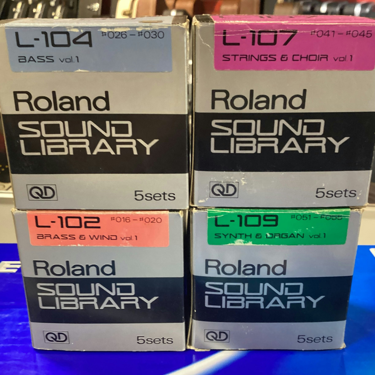 ローランド L-102 サウンドライブラリ BRASS & WIND vol.1 ローランド L-102 サウンドライブラリ BRASS & WIND vol.1