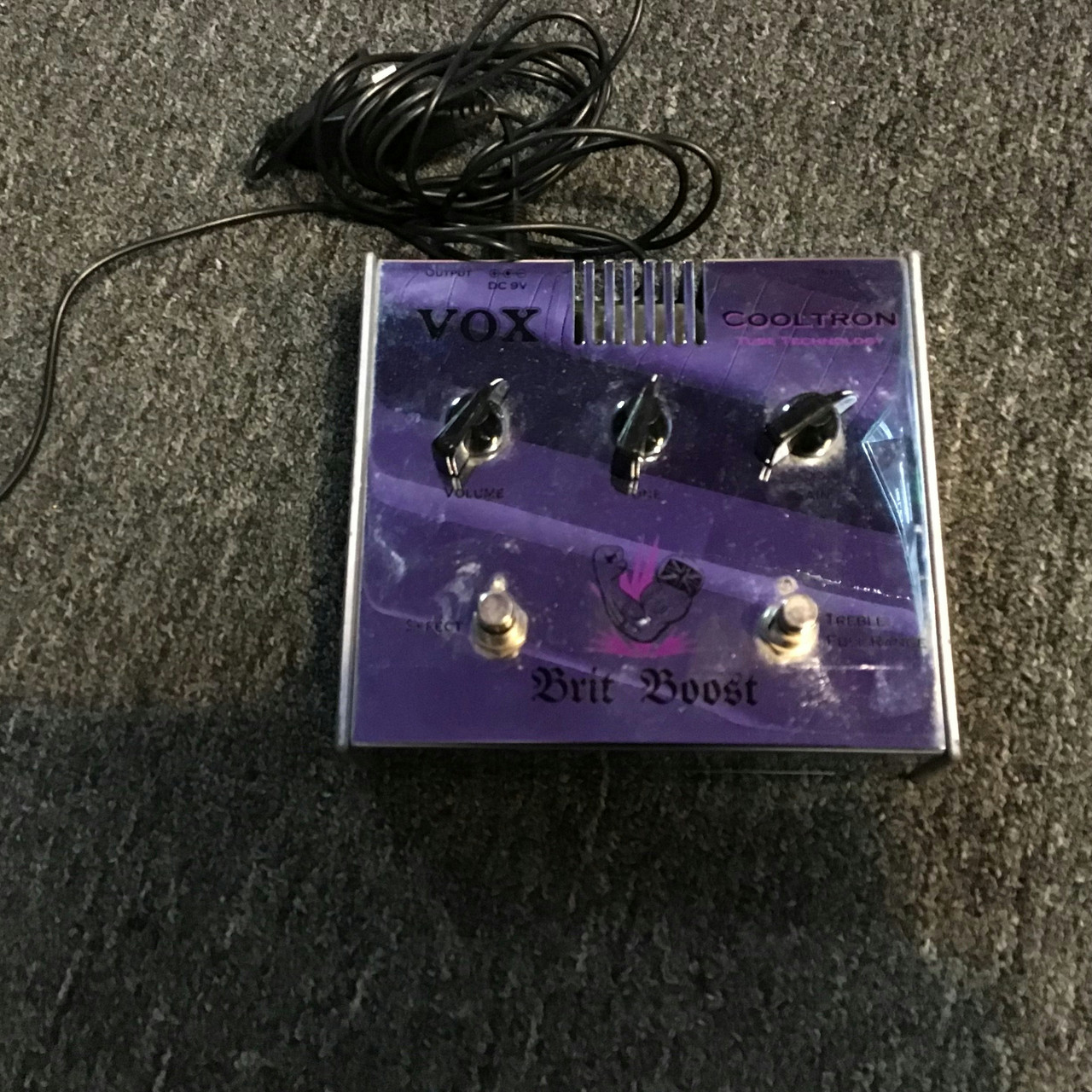 Used Vox COOLTRON BRIT BOOST Guitar Effects Distortion/Overdrive 