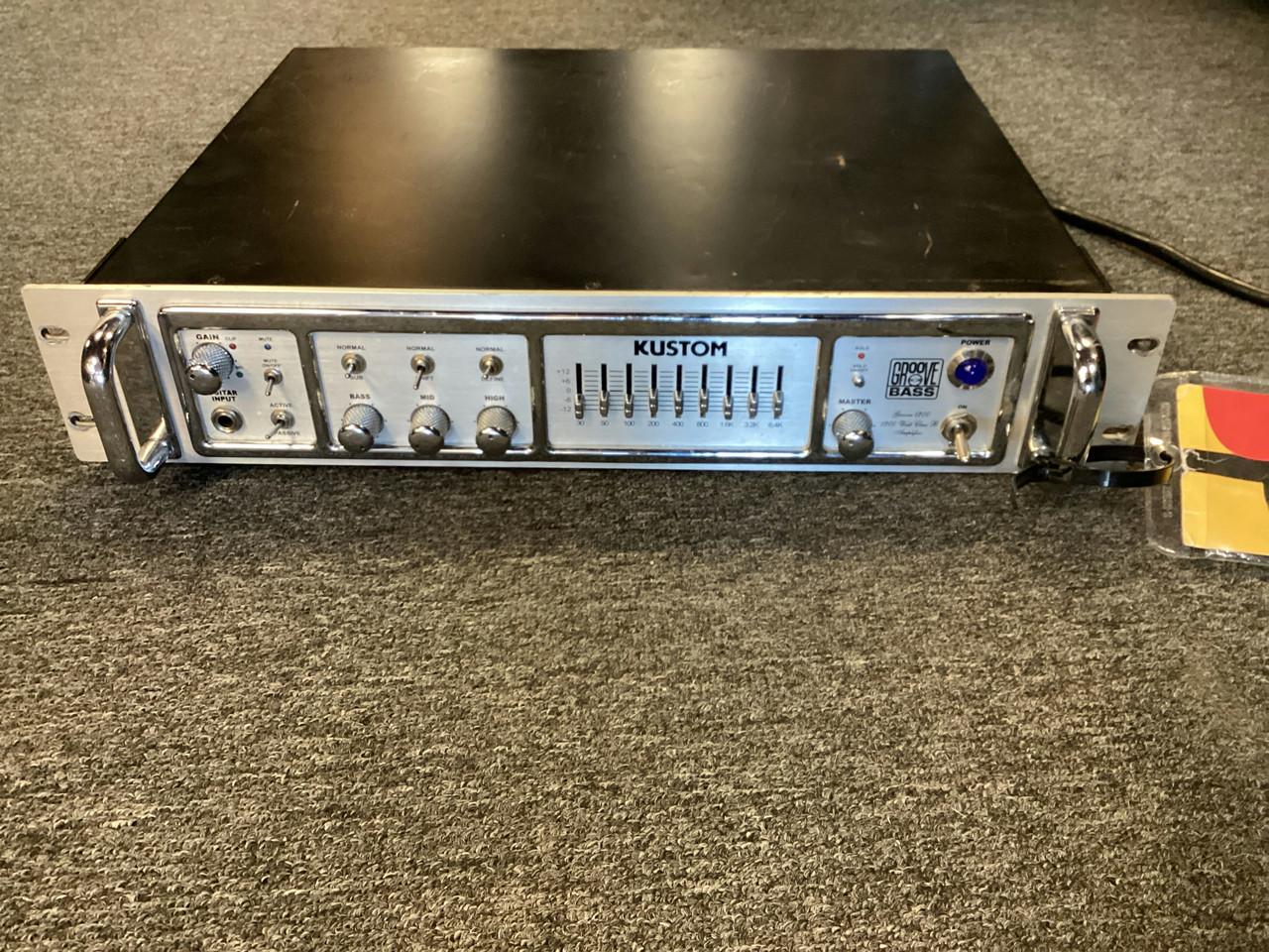 Used Kustom GROOVE 1200 Bass Amps Bass Amps