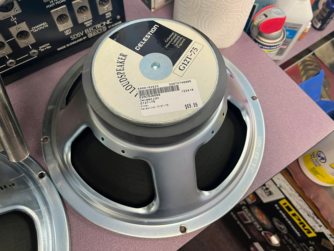 Used Celestion G12T-75 Accessories - Guitars Used Celestion G12T-75 Accessories - Guitars