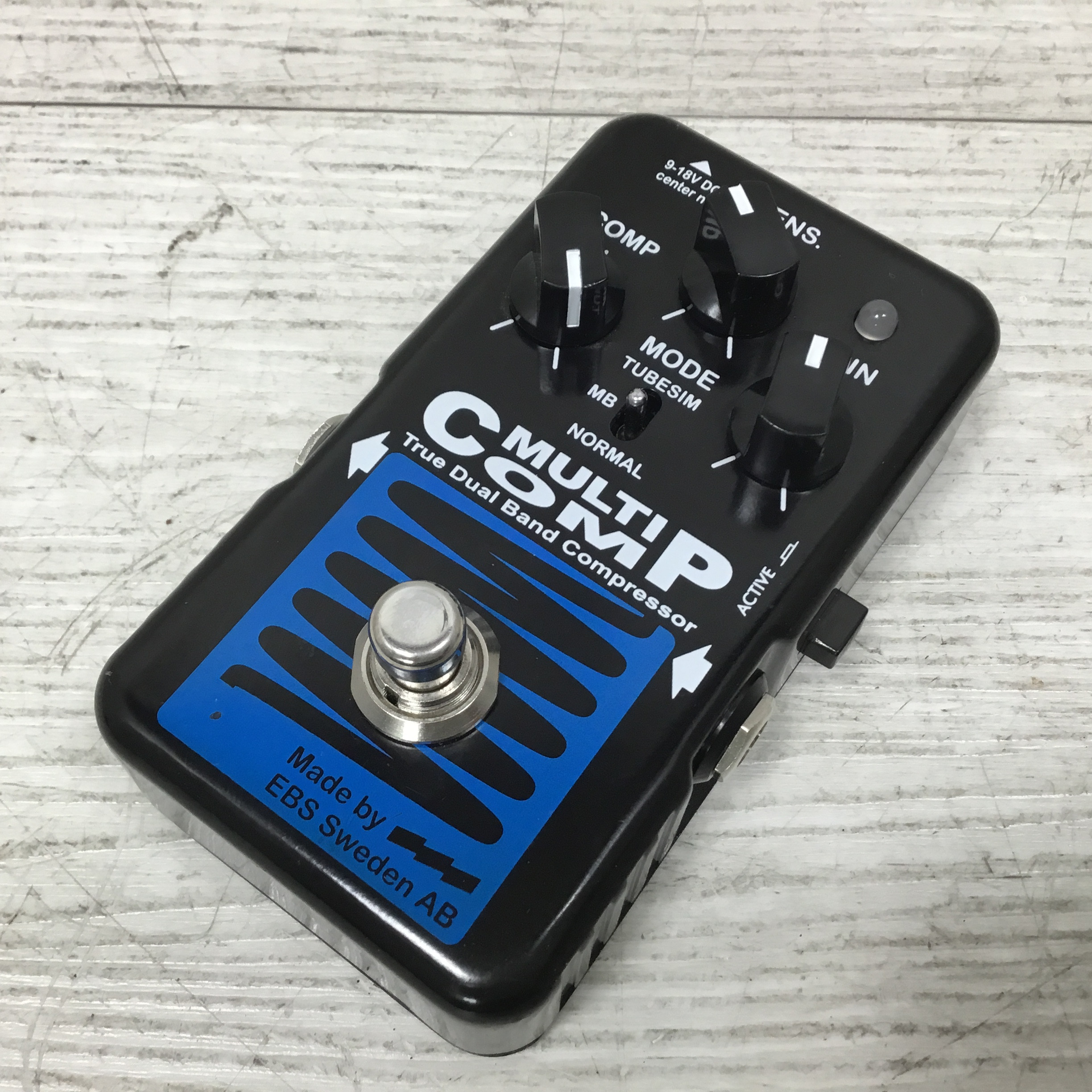 Used EBS MULTI COMP DUAL BAND COMPRESSOR Compressor Pedal