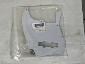 JAZZ BASS PICKGUARD WHITE Guitar Accessory 40012-S000315274