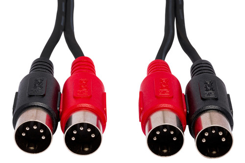 New HOSA 10FT DUAL MIDI CABLE 40090-HOS-MID-203