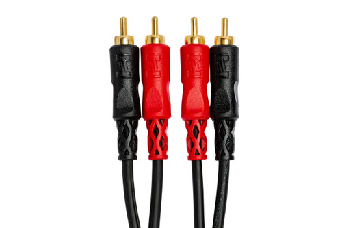 Vist Large View of Product Image Which is New HOSA DUAL RCA CABLE 6.6'