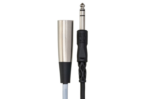 Vist Large View of Product Image Which is New HOSA 1/4" TRS-XLR(M)  5' 40090-HOSA-STX-105M