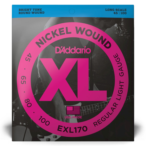 Vist Large View of Product Image Which is New DADDARIO BASS LIGHT 45-100