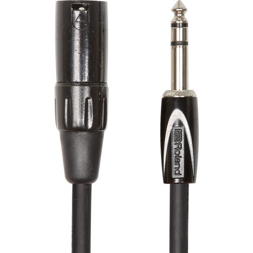 Vist Large View of Product Image Which is New Roland RCC-3-TRXM Black Series Interconnect Cable 3 ft