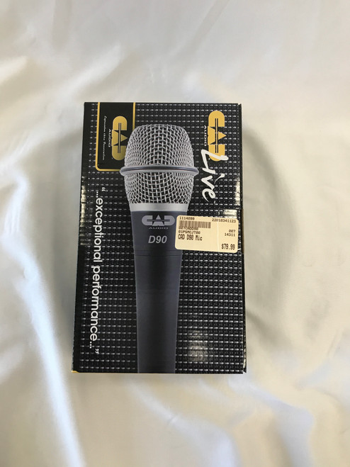 Vist Large View of Product Image Which is New CAD D90 Mic