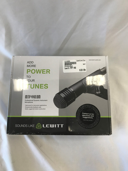 Vist Large View of Product Image Which is New Lewitt MTP 440