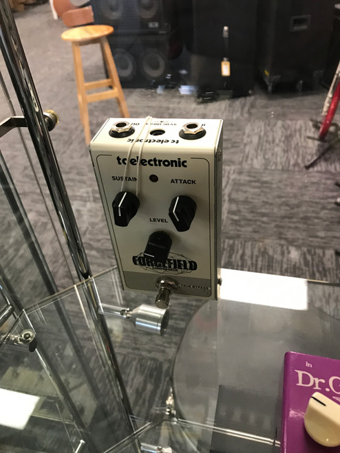 Used TC Electronic FORCEFIELD COMPRESSOR Guitar Effect 41123-S000108665 Vist Large View of Product Image Which is Used TC Electronic FORCEFIELD COMPRESSOR Guitar Effect