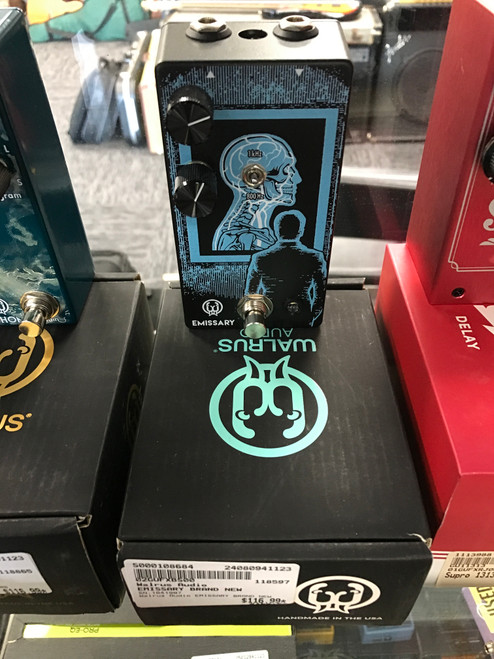 Vist Large View of Product Image Which is Used Walrus Audio EMISSARY BRAND NEW Distortion Pedal