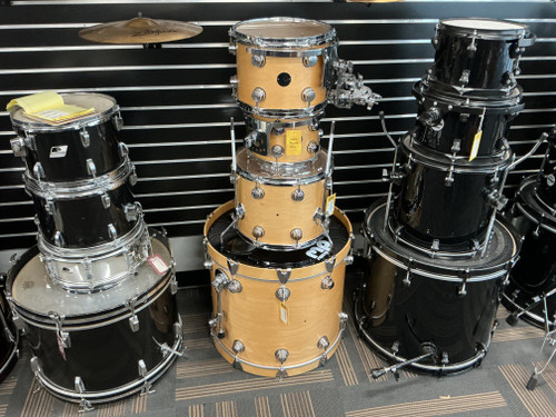 Used DW COLLECTORS SERIES 4-PIECE MAPLE Drum Kits Natural 40012-S000259351