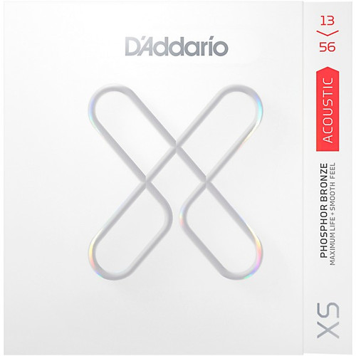 Vist Large View of Product Image Which is New D'Addario XSAPB1356 XS Phosphor Bronze Medium Acoustic Guitar Strings 13-56