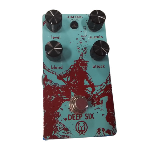 Used Walrus Audio DEEP SIX COMPRESSOR Compressor Pedal 40009-S000297376