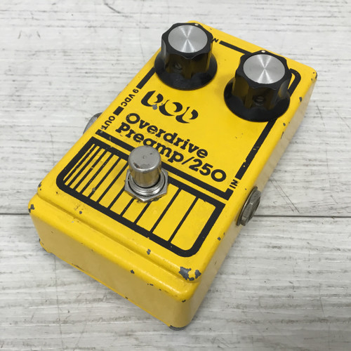Used Vintage DOD Overdrive Preamp/250 - Yellow 40051-S000111167