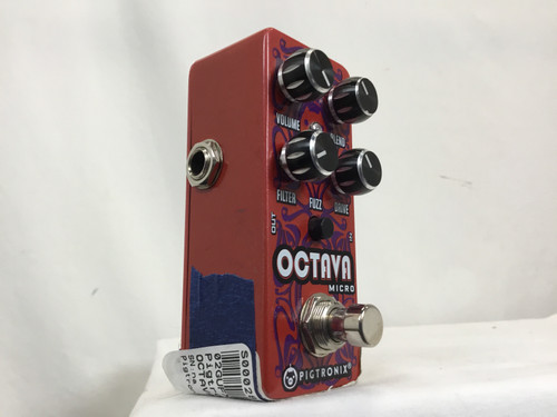 Used Pigtronix OCTAVA MICRO Guitar Effects Pedal 40012-S000289718