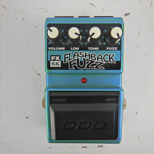 Used DOD FX66 FLASHBACK FUZZ Guitar Effect 40123-S000122401