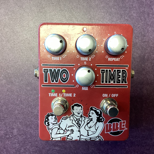 Used BBE TWO TIMER ANALOG DELAY Guitar Effect 40111-S000180137