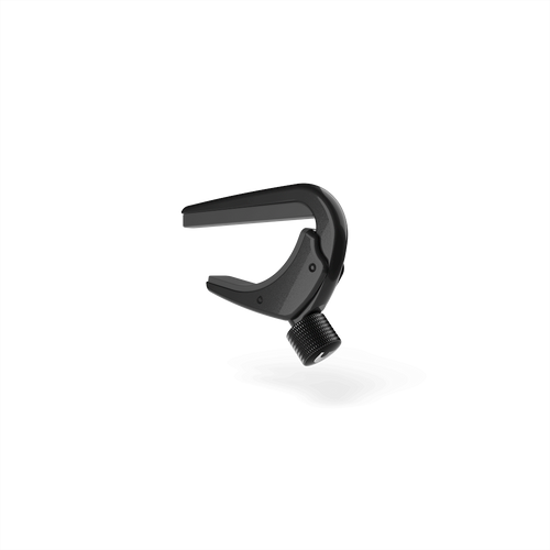 Vist Large View of Product Image Which is New D'Addario Ukulele Pro Capo Adjustable Tension, Black