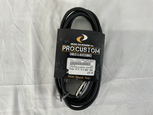 Vist Large View of Product Image Which is New ProCo 10 Ft 16 G Spkr cabl