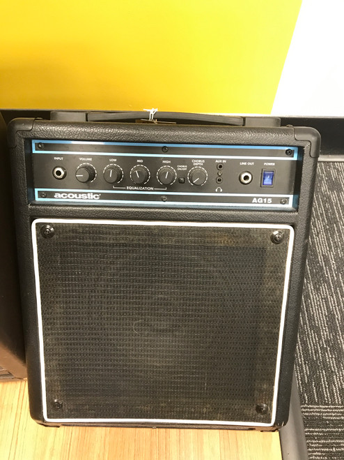 Vist Large View of Product Image Which is Used Acoustic AG 15 1 x 10 Bass Combo Amplifier 1 x 10