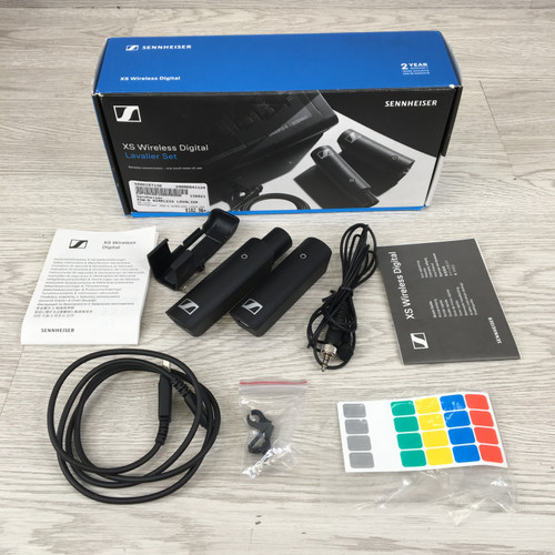Vist Large View of Product Image Which is Used Sennheiser XSW-D Lavalier Set Digital Wireless Omnidirectional Lavalier System