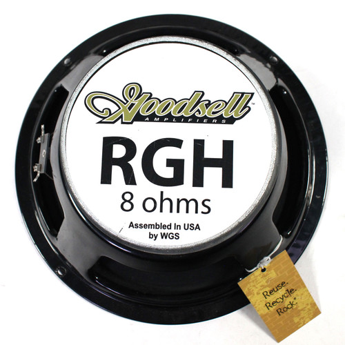 RGH 8 OHM Raw Speaker 12"