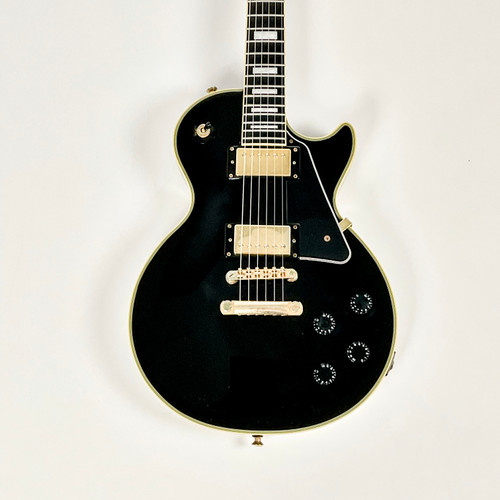 Used Epiphone LES PAUL CUSTOM PRO Electric Guitar Ebony 6-String 41103-S000053184