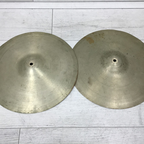 Used Krut 14 Inch Hi Hat Cybals 588G/614G Cymbal 40051-S000111310