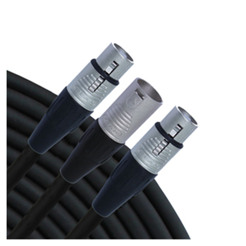 Vist Large View of Product Image Which is New - RAPCO HORIZON Y M-F-1 1FT XLR M-F Y CABLE