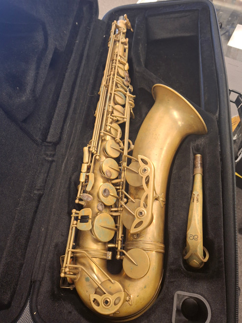 Used 52ND STREET ETZS652 UNLAQUERED Tenor Saxophone 41116-S000044686