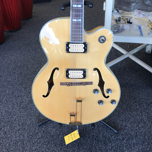 Used Epiphone BROADWAY Electric Guitar Natural 6-String 41123-S000108996