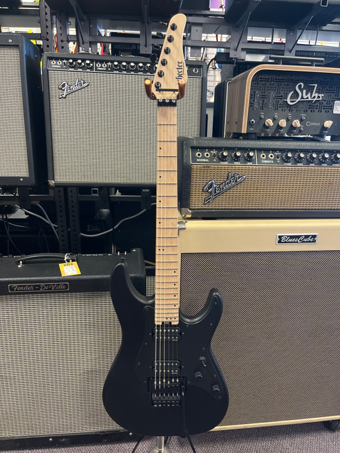 Used Schecter SUN VALLEY SS FR SBK Electric Guitar Black 6-String 40085-S000103099