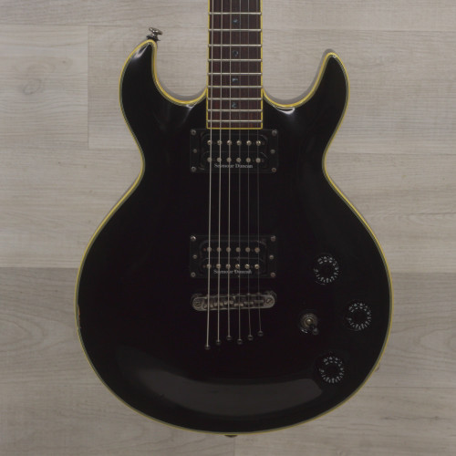 Used Schecter S-1 Blackjack Electric Guitar Black 40015-S000315328
