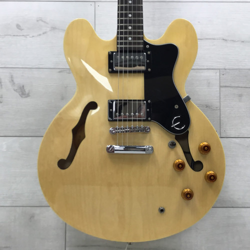 Used 2004 Epiphone 335 Dot Semi Hollowbody Electric - Natural 40051-S000111475
