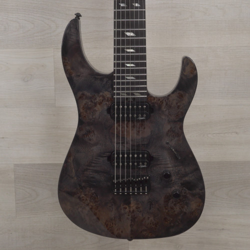 Used Legator Ninja 7 Super Shred Electric Guitar Black Burl 40015-S000315410