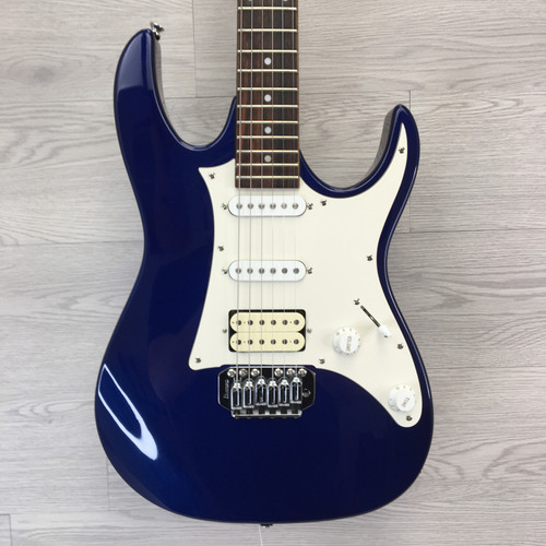 Vist Large View of Product Image Which is Used Ibanez GIO HSS ELECTRIC Electric Guitar Blue 6-String