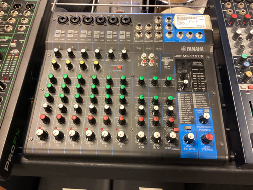 Used Yamaha MG12XUK Mixer 41116-S000044916