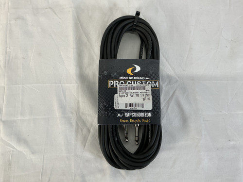 Vist Large View of Product Image Which is New Rapco 25 Foot TRS 1/4 inch