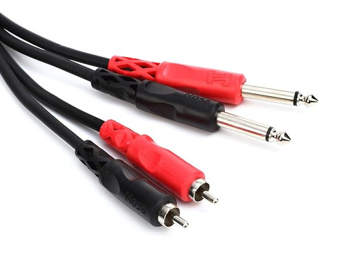 Vist Large View of Product Image Which is New HOSA DUAL RCA>1/4" 2M