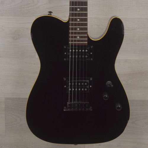 Used Schecter Diamond Series PT Electric Guitar Black 40015-S000315575
