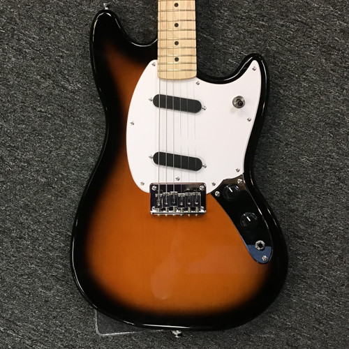 Used Squier SONIC MUSTANG Electric Guitar Sunburst 6-String 40111-S000180835