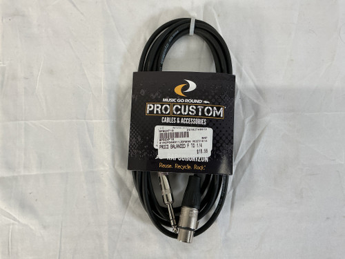 Vist Large View of Product Image Which is New PROCO BALANCED F TO 1/4